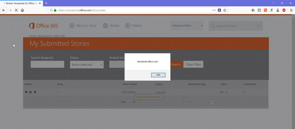 Microsoft XSS